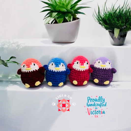 Crochet colorful Penguin